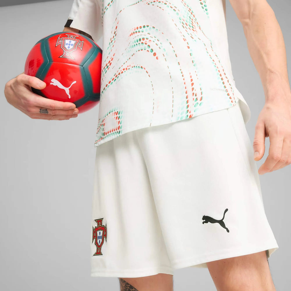 Puma - 2025-26 Portugal Men's Stadium Away Soccer Shorts