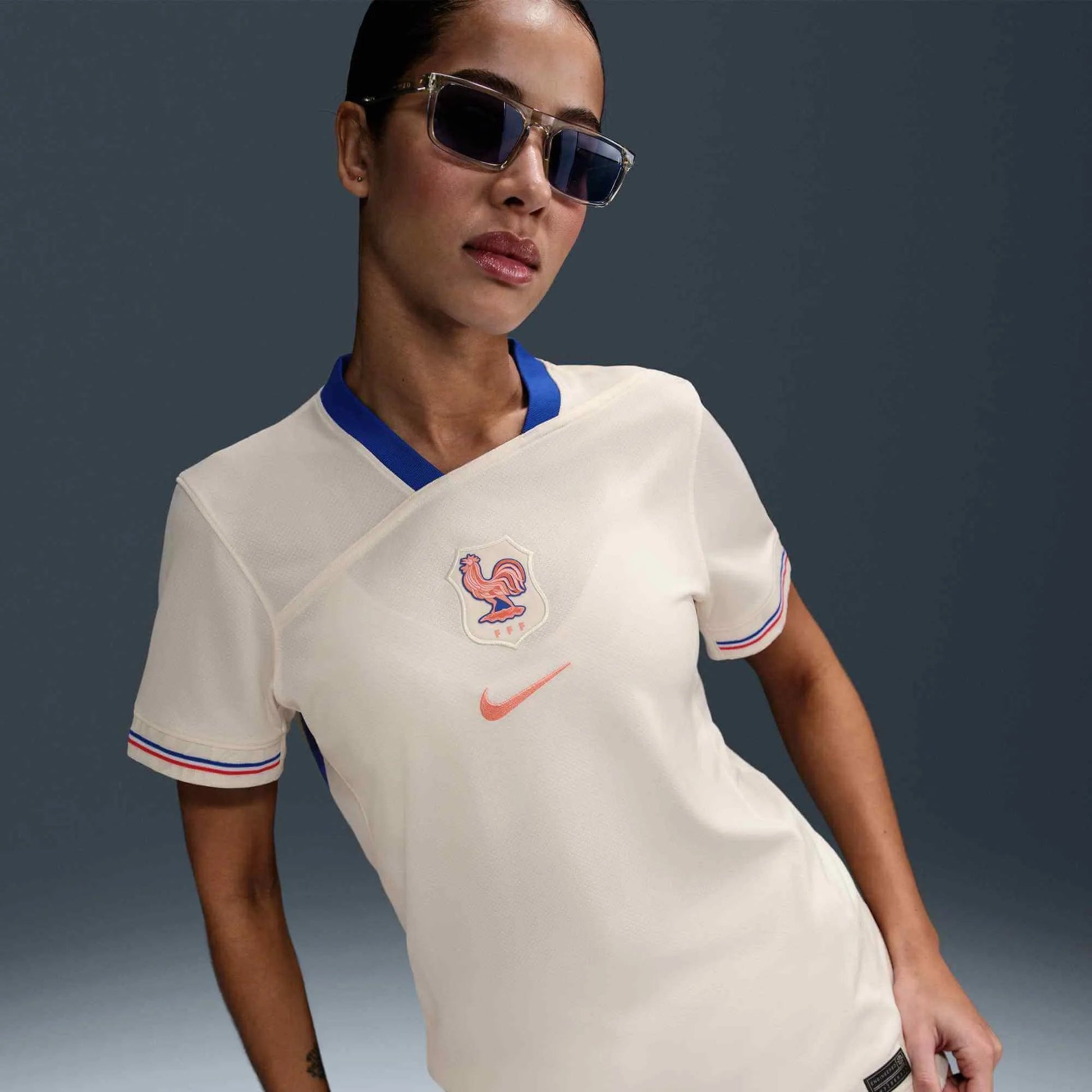 Nike - 2025 France Women's Stadium Away Soccer Jersey
