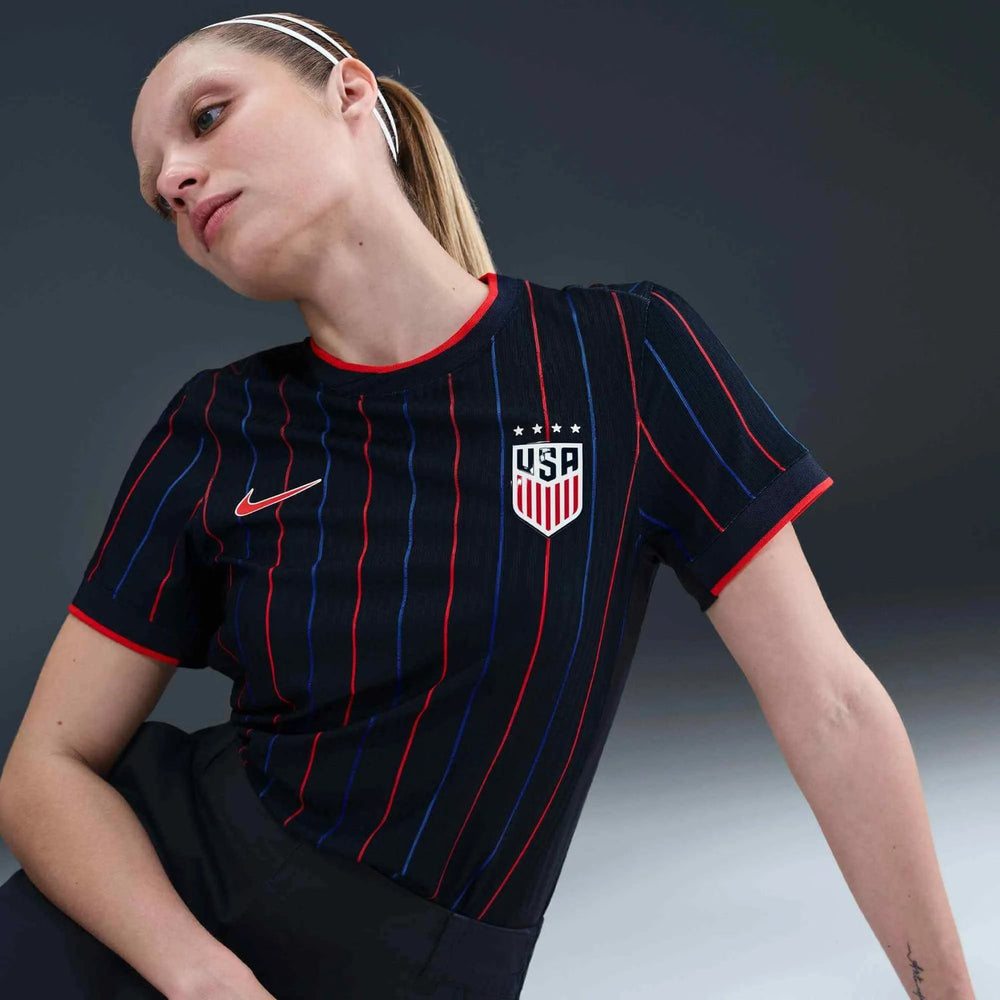 Nike - 2025 USA Women's 4-Star Authentic Away Soccer Jersey