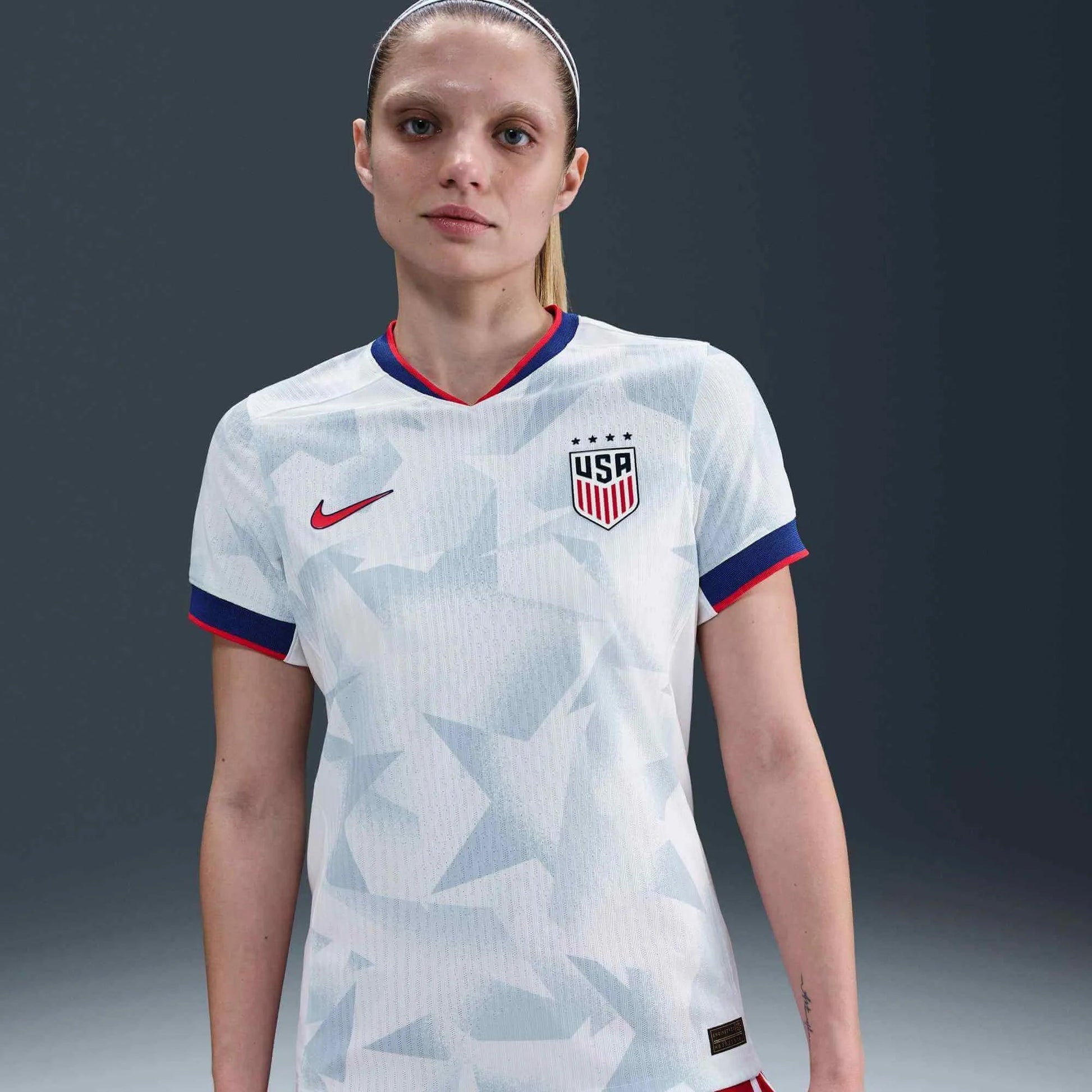 Nike - 2025 USA Women's 4-Star Authentic Home Soccer Jersey
