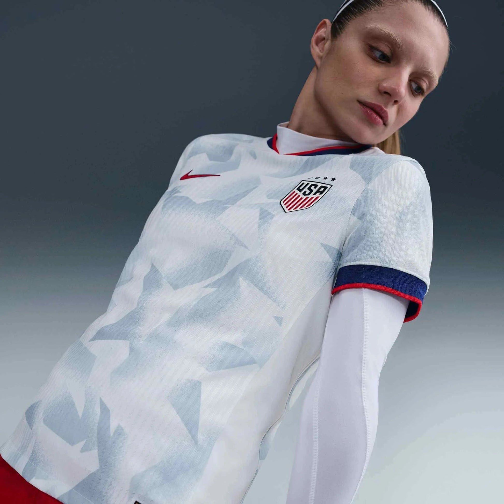 Nike - 2025 USA Women's 4-Star Authentic Home Soccer Jersey