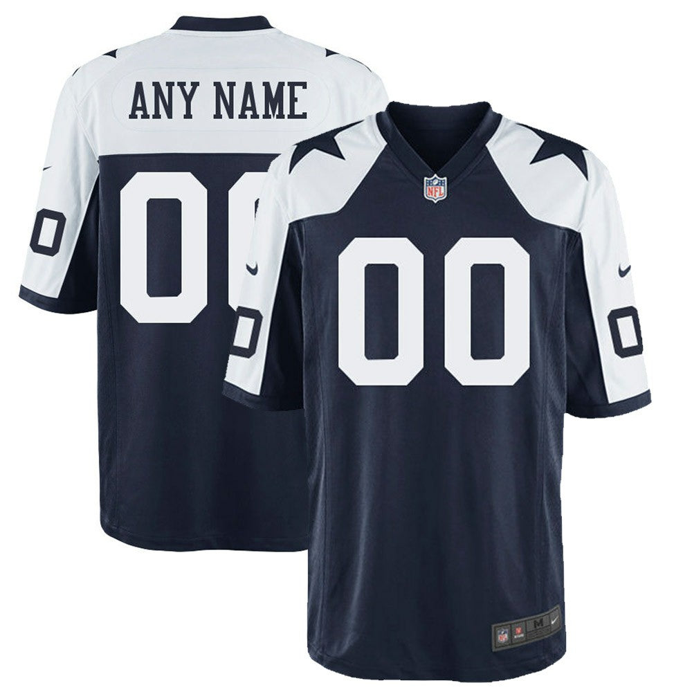 Youth Dallas Cowboys Customized Alternate Game Jersey - Nike