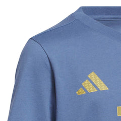 Adidas - 2026 Argentina Youth Messi Name And Number Tee