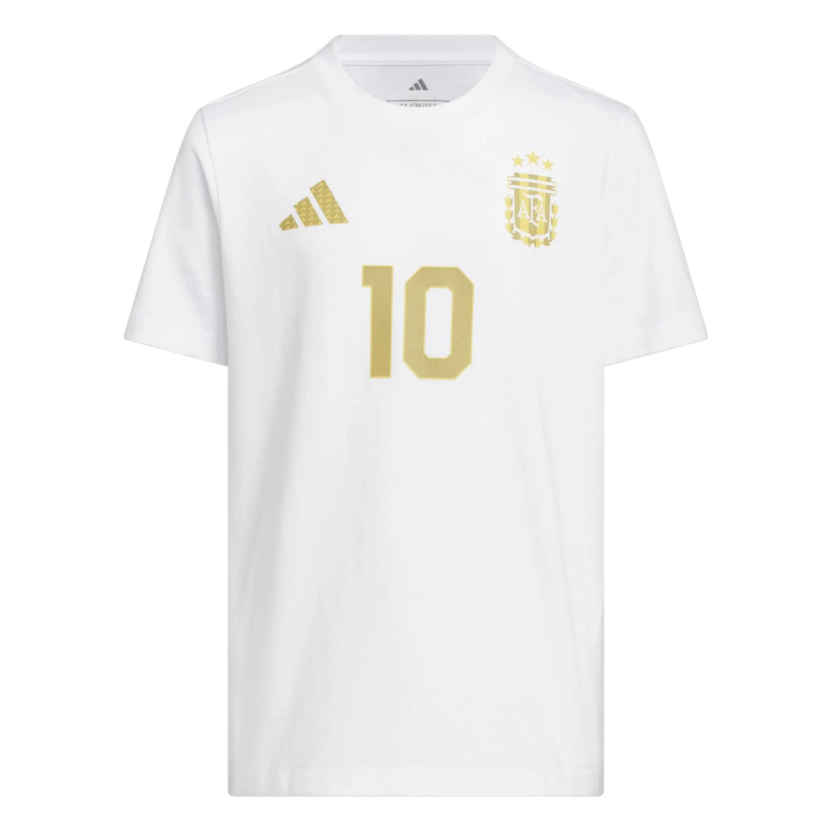 Adidas - 2026 Argentina Youth Messi Name And Number Tee