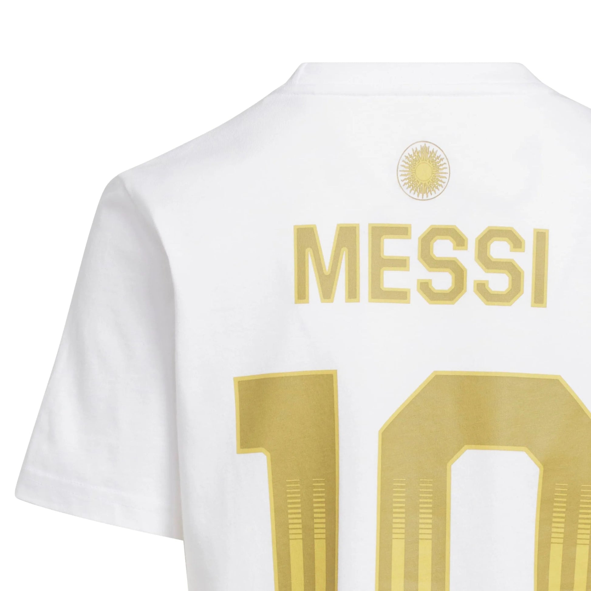 Adidas - 2026 Argentina Youth Messi Name And Number Tee