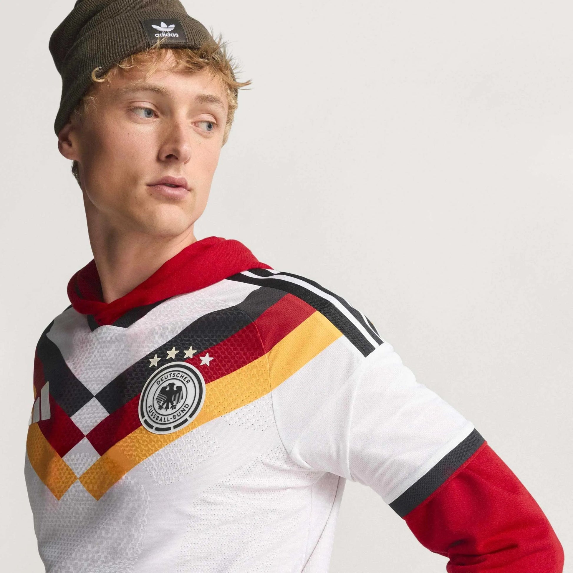 Adidas - 2026 Germany Men's Authentic Home Soccer Jersey