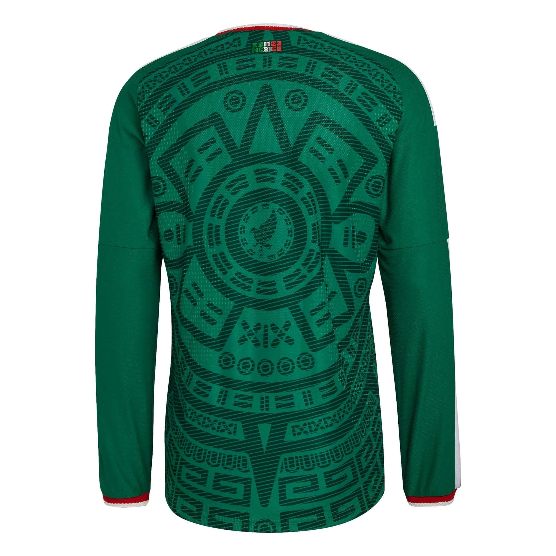 Adidas - 2026 Mexico Men's Authentic Home Long-Sleeve Soccer Jersey