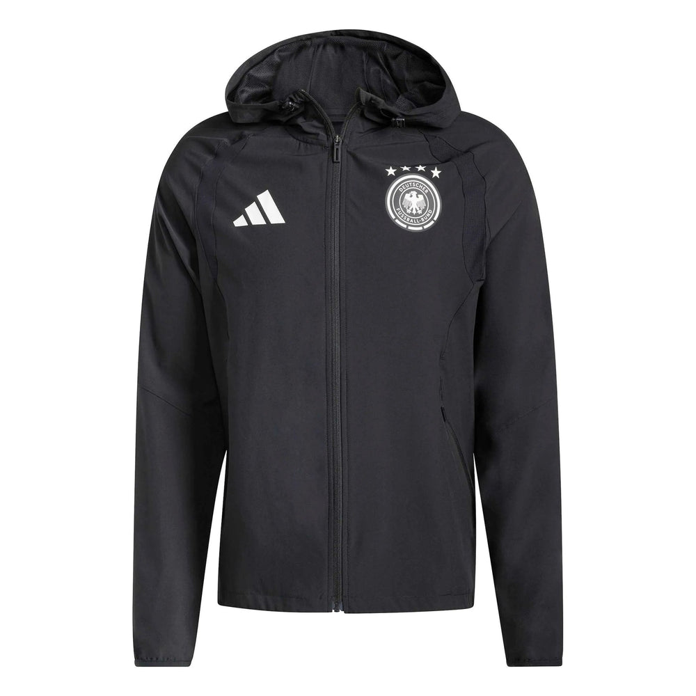Adidas - 2026 Germany Men's Tiro Travel Full Zip Windbreaker