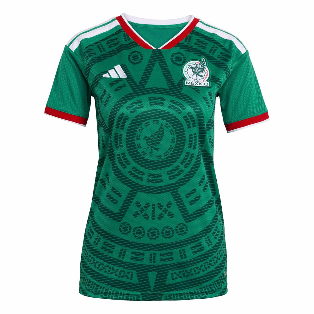 Adidas - 2026 Mexico Women's Stadium Home Soccer Jersey