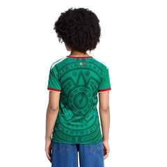 Adidas - 2026 Mexico Women's Stadium Home Soccer Jersey