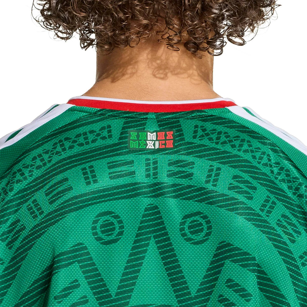 Adidas - 2026 Mexico Youth Stadium Home Soccer Jersey