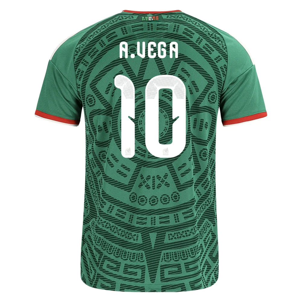 Adidas - 2026 Mexico Youth Stadium Home Soccer Jersey