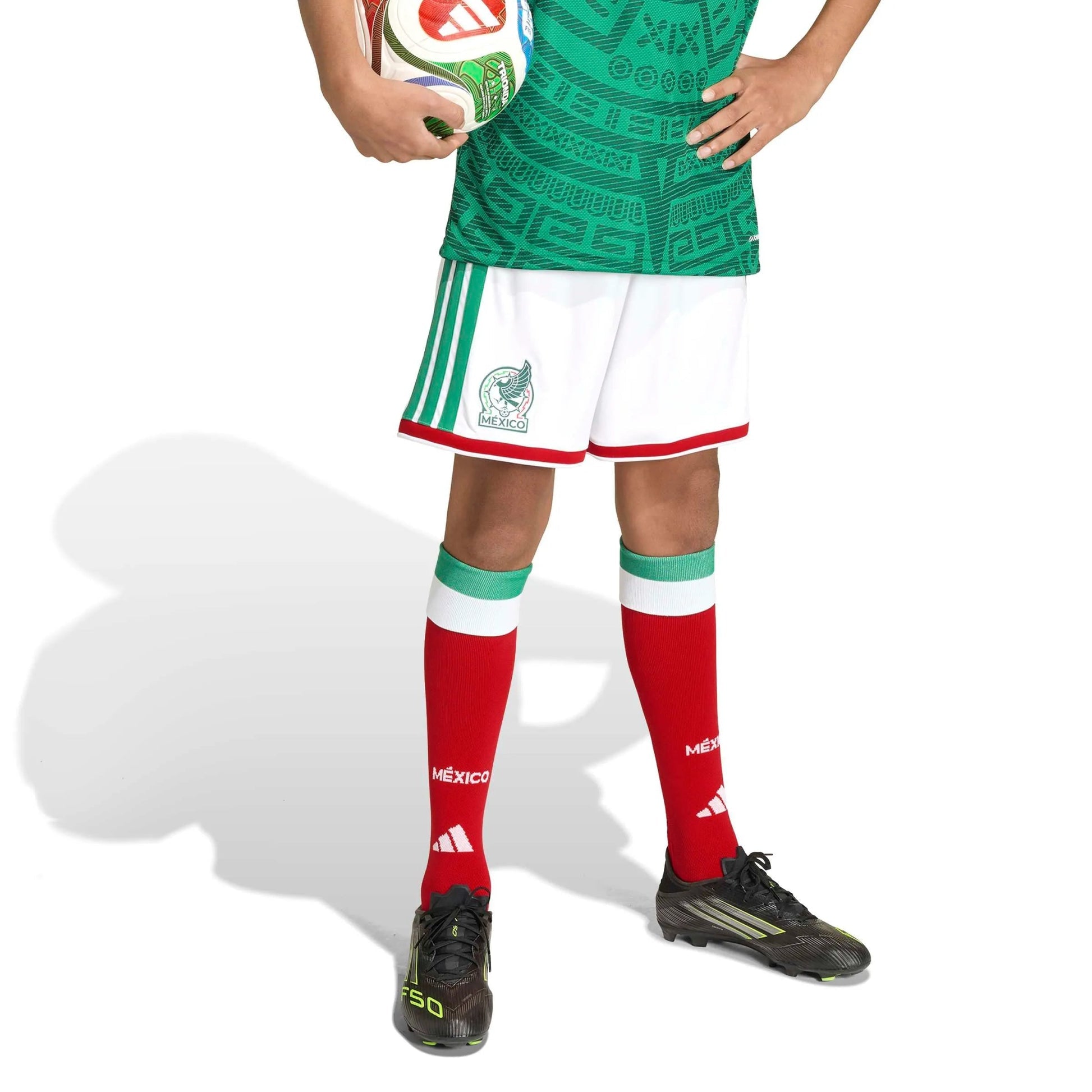 Adidas - 2026 Mexico Youth Home Shorts