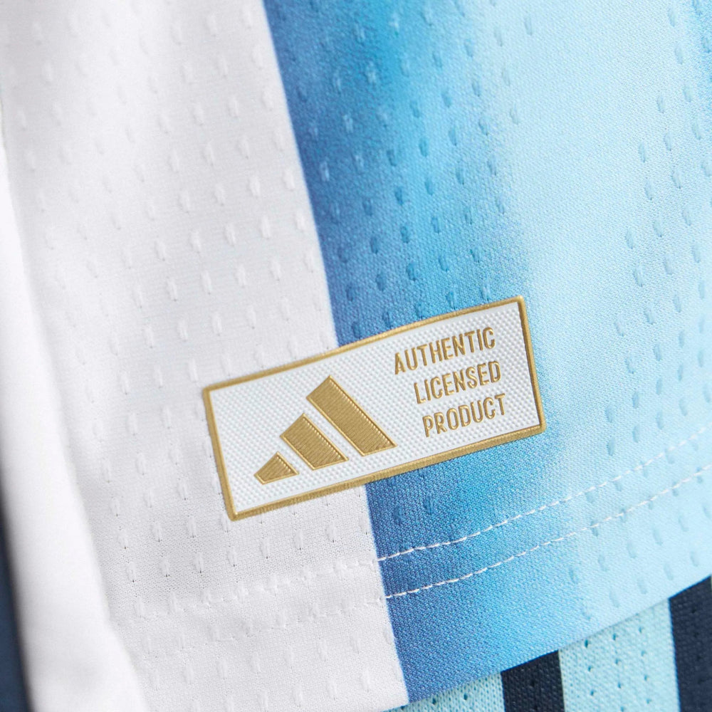 Adidas - 2026 Argentina Men's Authentic Home Long-Sleeve Soccer Jersey