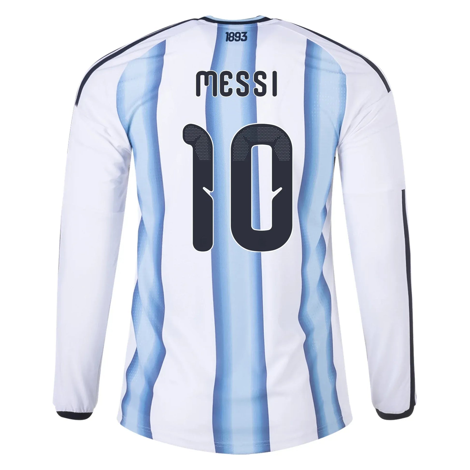 Adidas - 2026 Argentina Men's Authentic Home Long-Sleeve Soccer Jersey