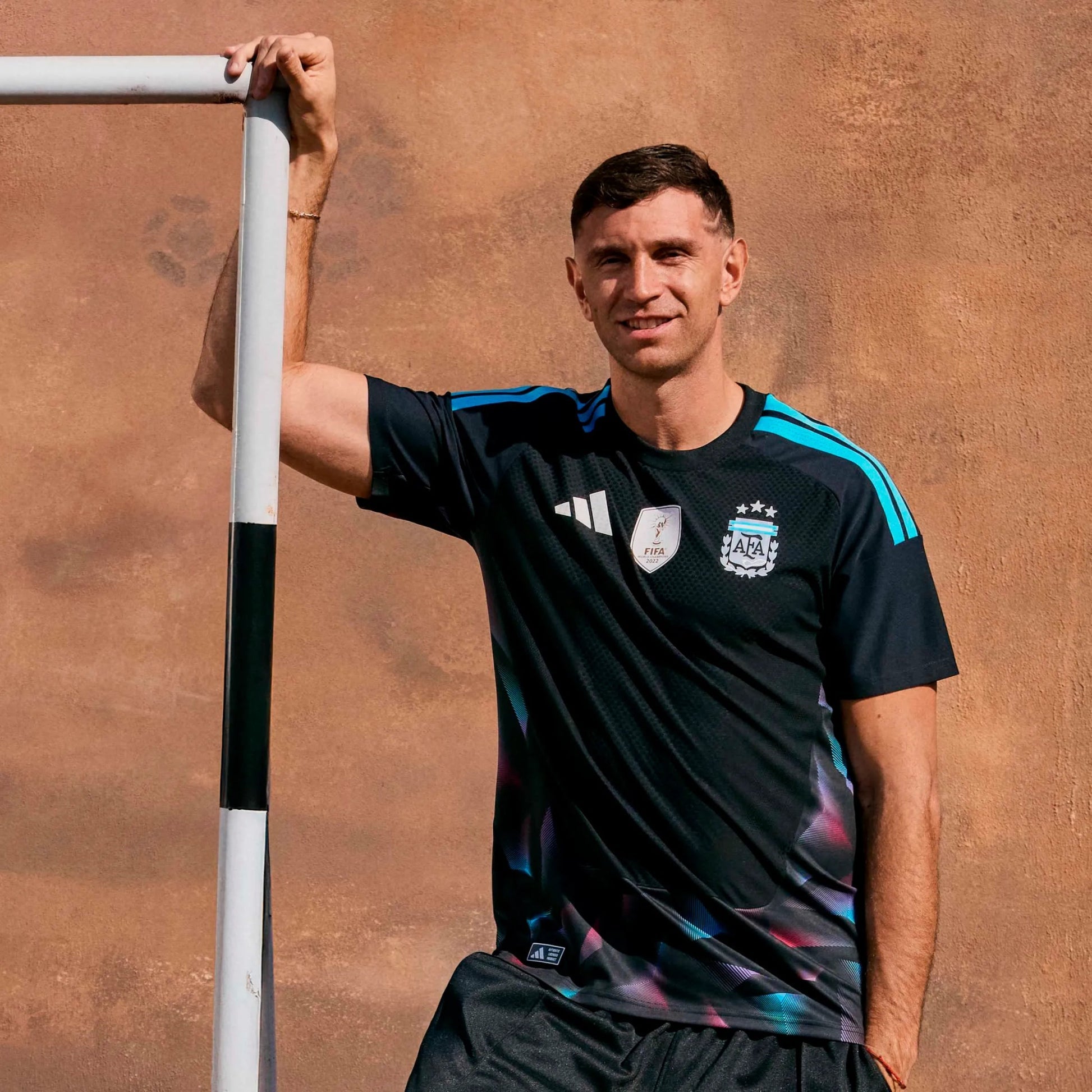 Adidas - 2026 Argentina Men's Stadium Home Goalkeeper Soccer Jersey