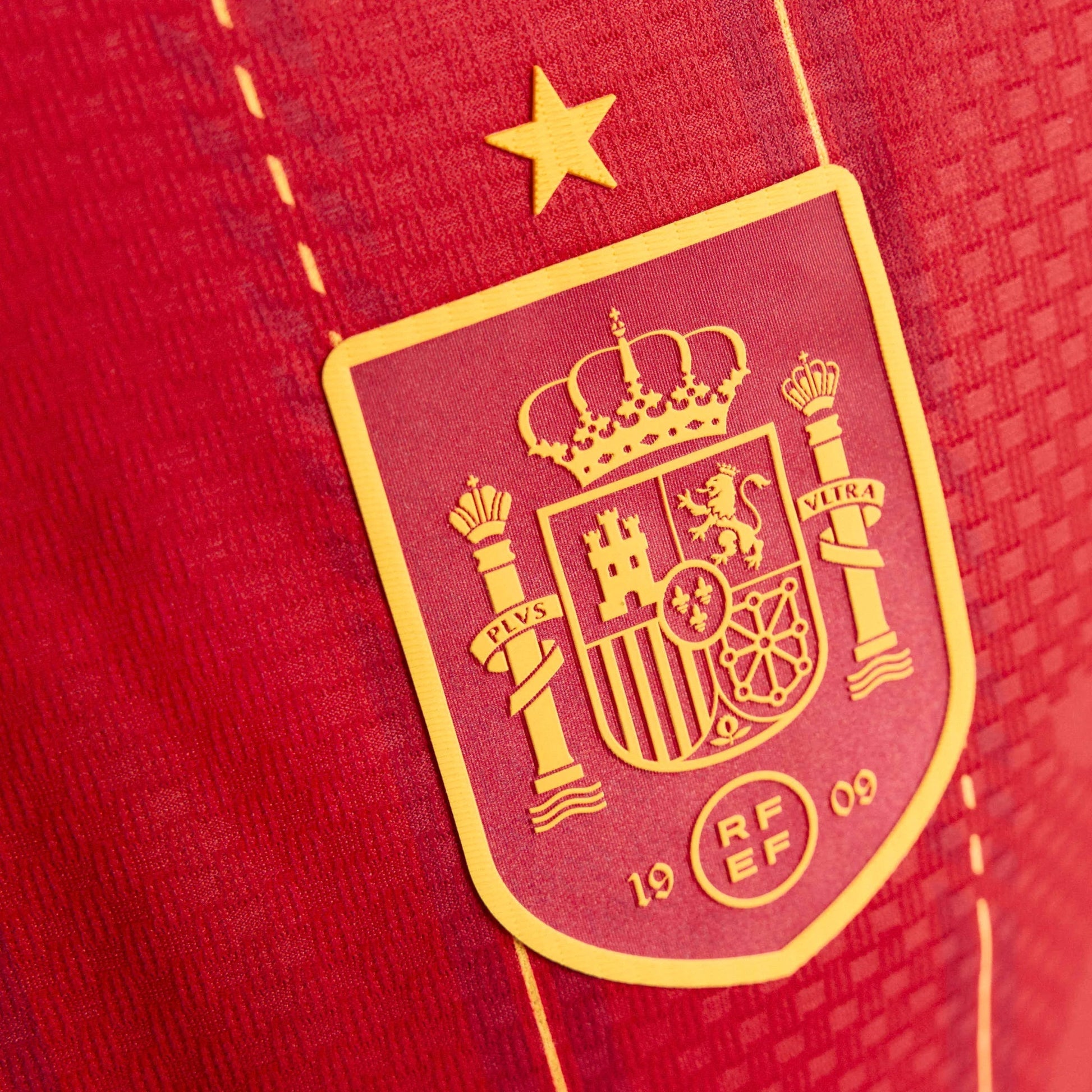 Adidas - 2026 Spain Men's Authentic Home Soccer Jersey