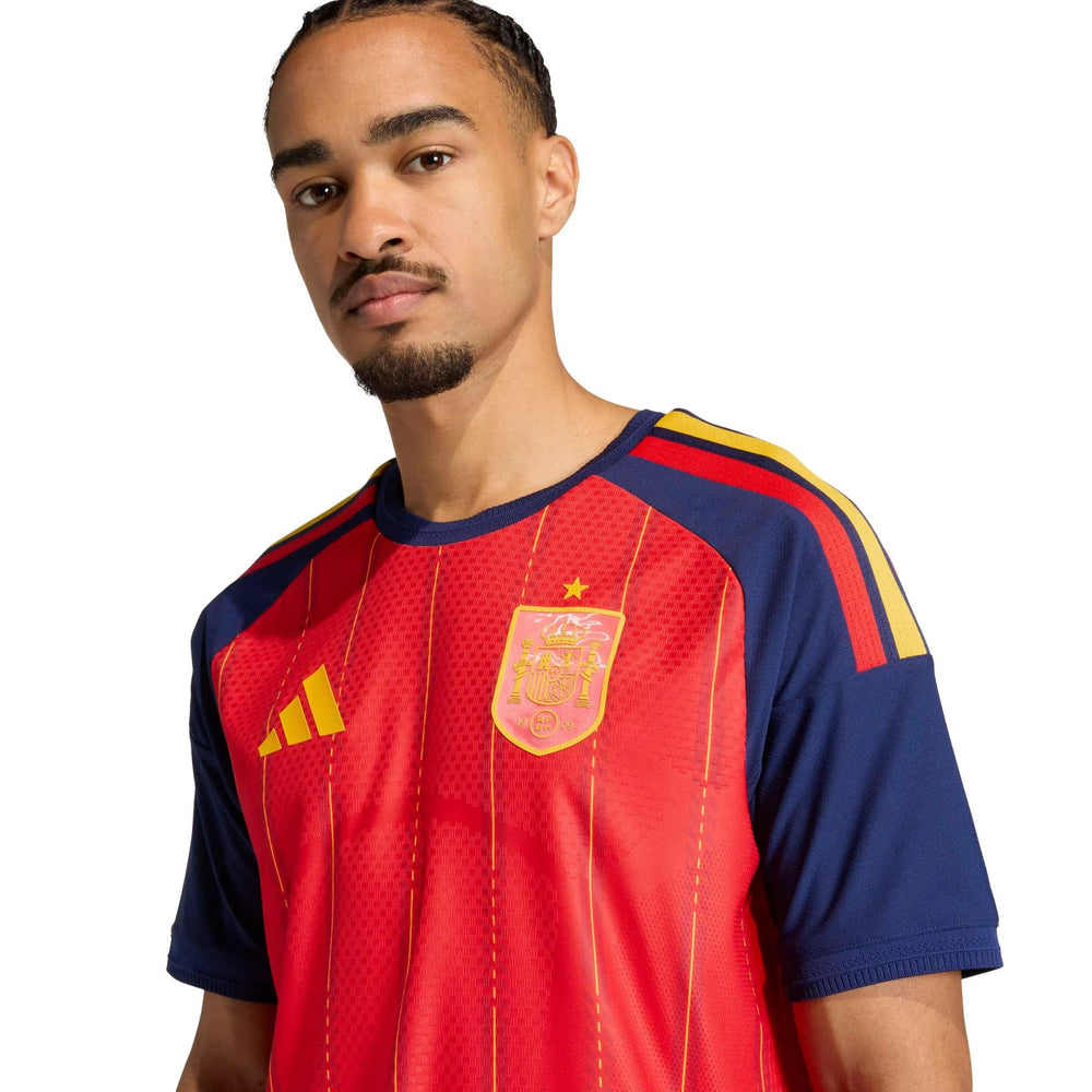 Adidas - 2026 Spain Men's Authentic Home Soccer Jersey