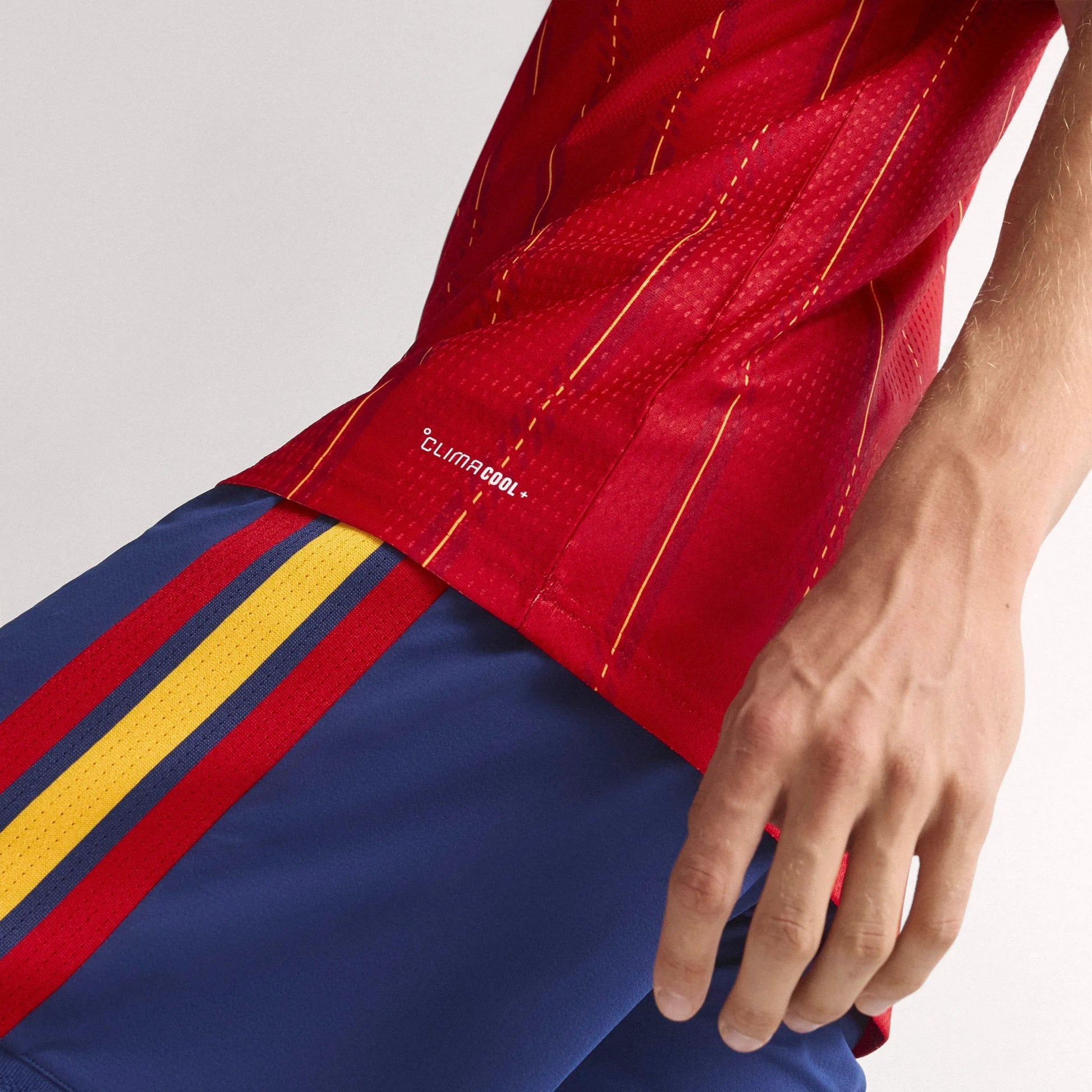 Adidas - 2026 Spain Men's Authentic Home Soccer Jersey