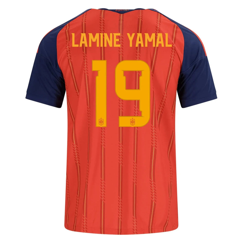 Adidas - 2026 Spain Youth Stadium Home Soccer Jersey