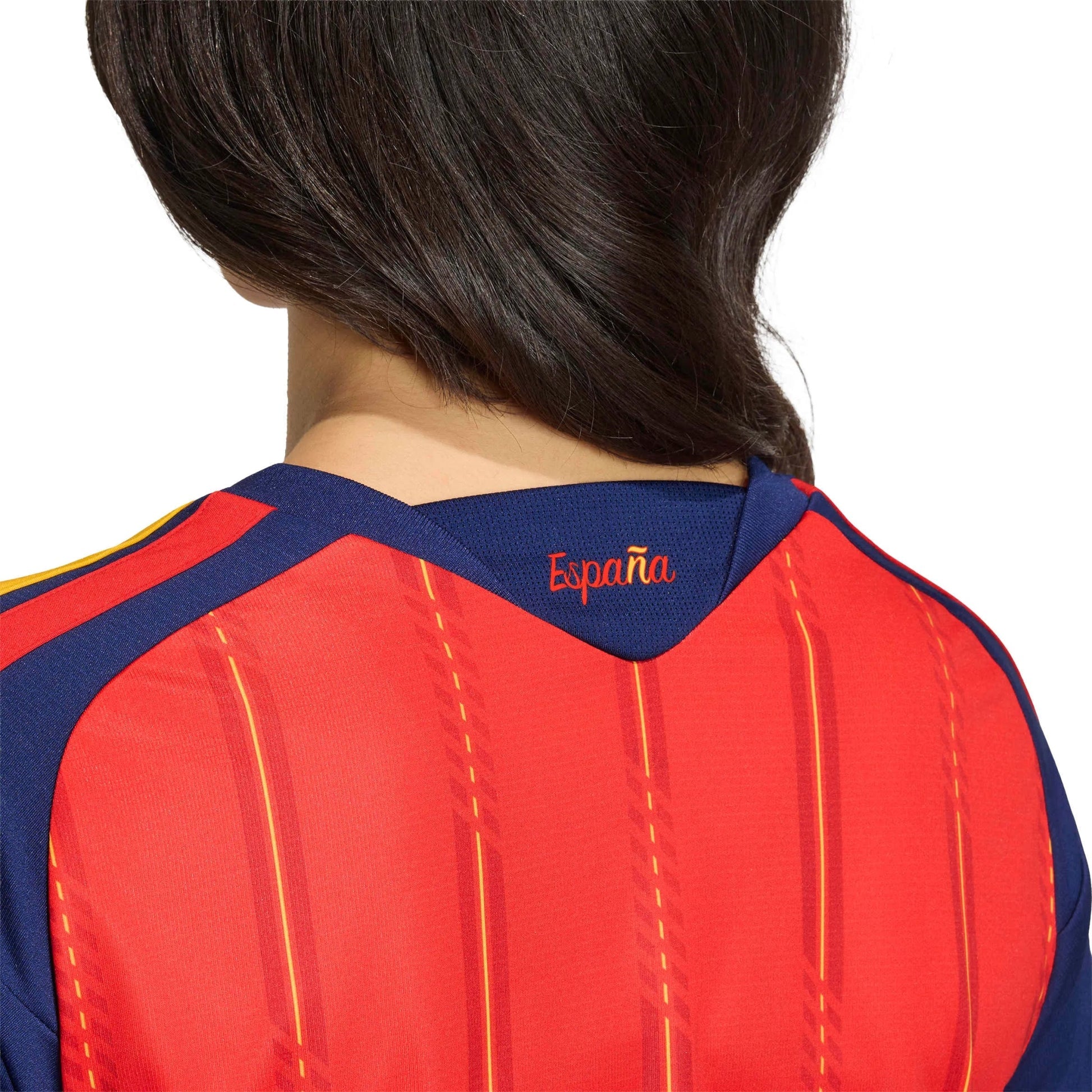Adidas - 2026 Spain Women's Stadium Home Cropped Soccer Jersey