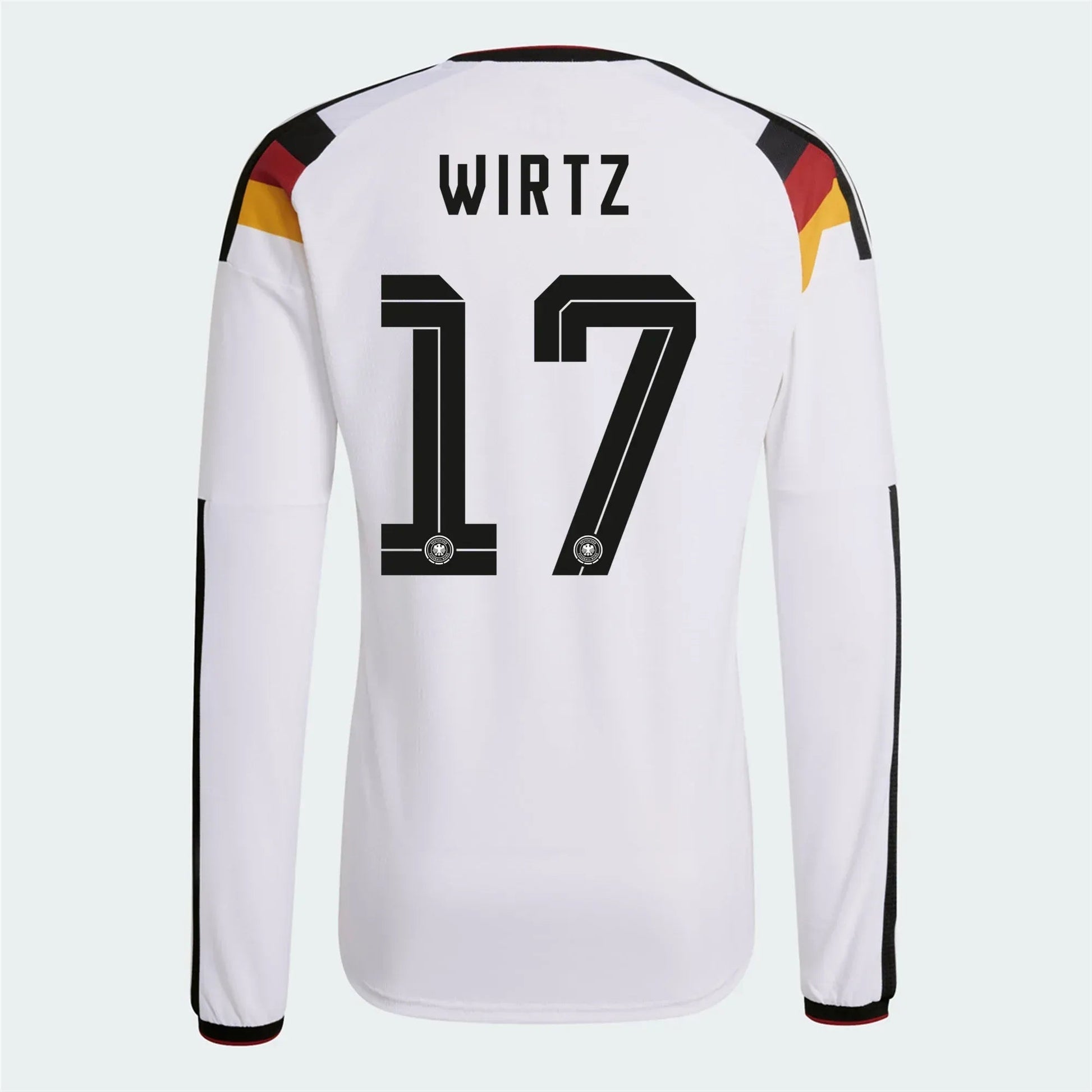 Adidas - 2026 Germany Men's Authentic Home Long-Sleeve Soccer Jersey