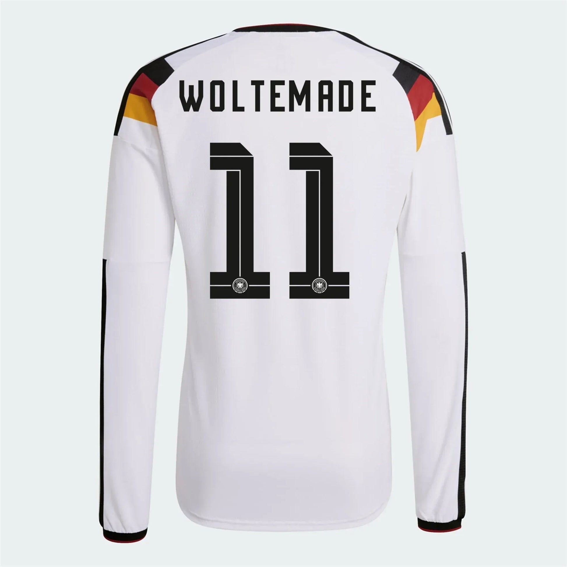 Adidas - 2026 Germany Men's Authentic Home Long-Sleeve Soccer Jersey