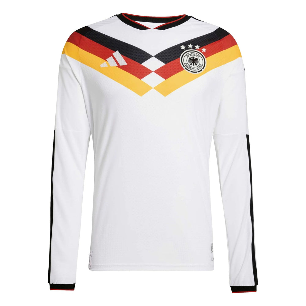 Adidas - 2026 Germany Men's Authentic Home Long-Sleeve Soccer Jersey