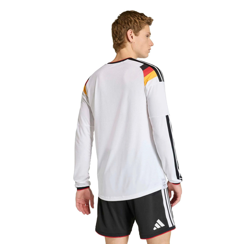 Adidas - 2026 Germany Men's Authentic Home Long-Sleeve Soccer Jersey