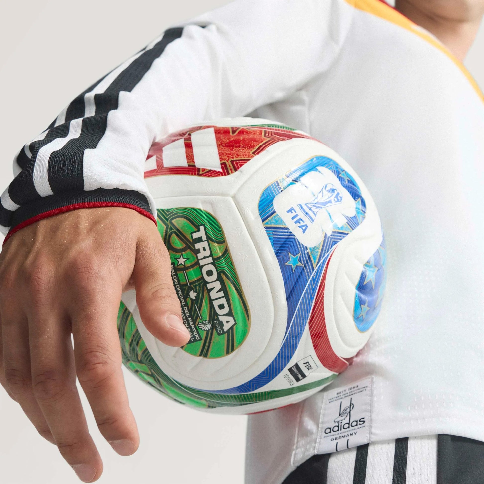 Adidas - 2026 Germany Men's Authentic Home Long-Sleeve Soccer Jersey