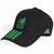 Black / Semi Flash Green