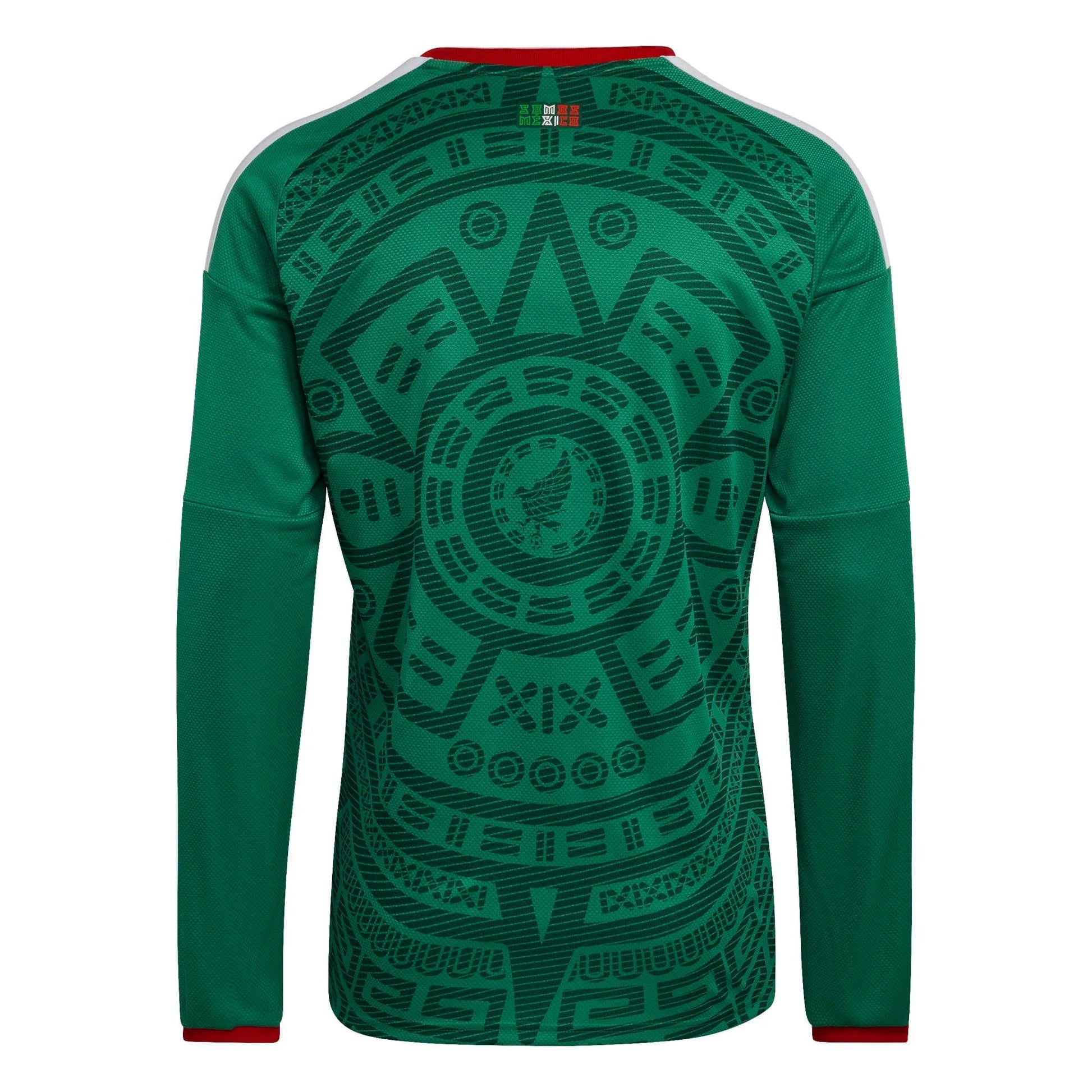 Adidas - 2026 Mexico Men's Stadium Home Long-Sleeve Soccer Jersey