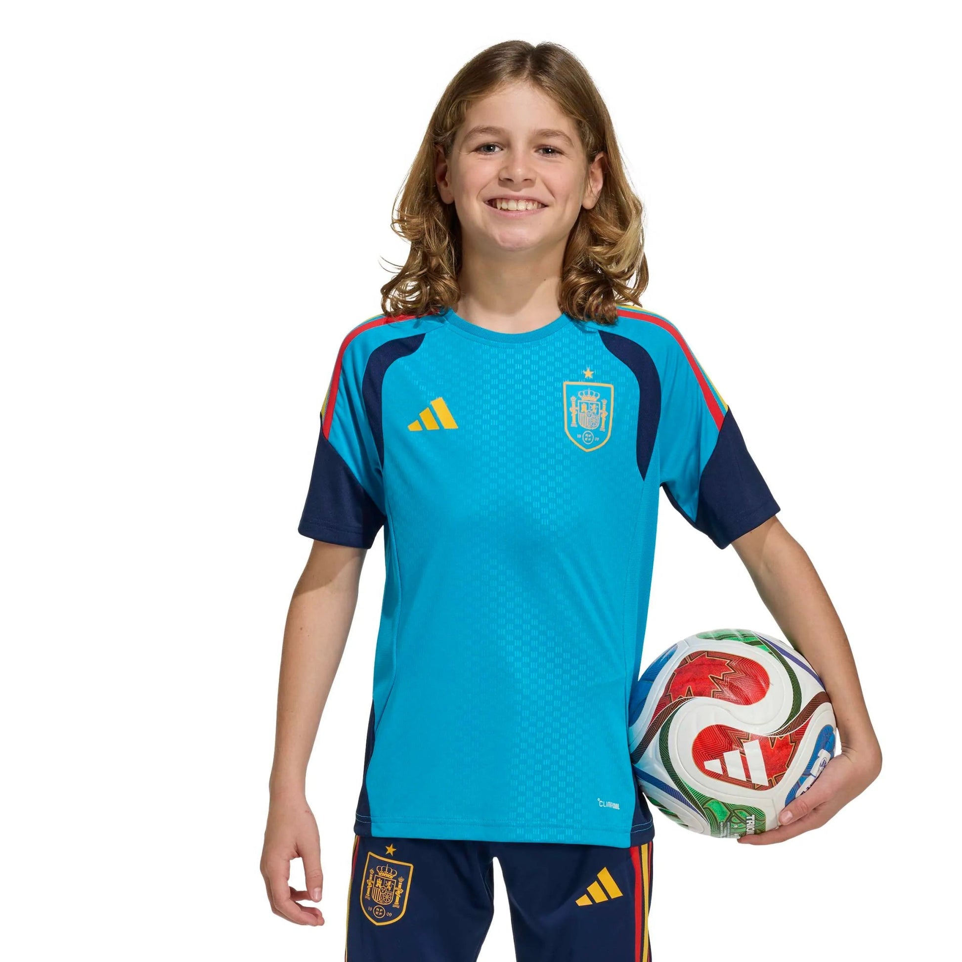 Adidas - 2026 Spain Youth Tiro Training Soccer Jersey