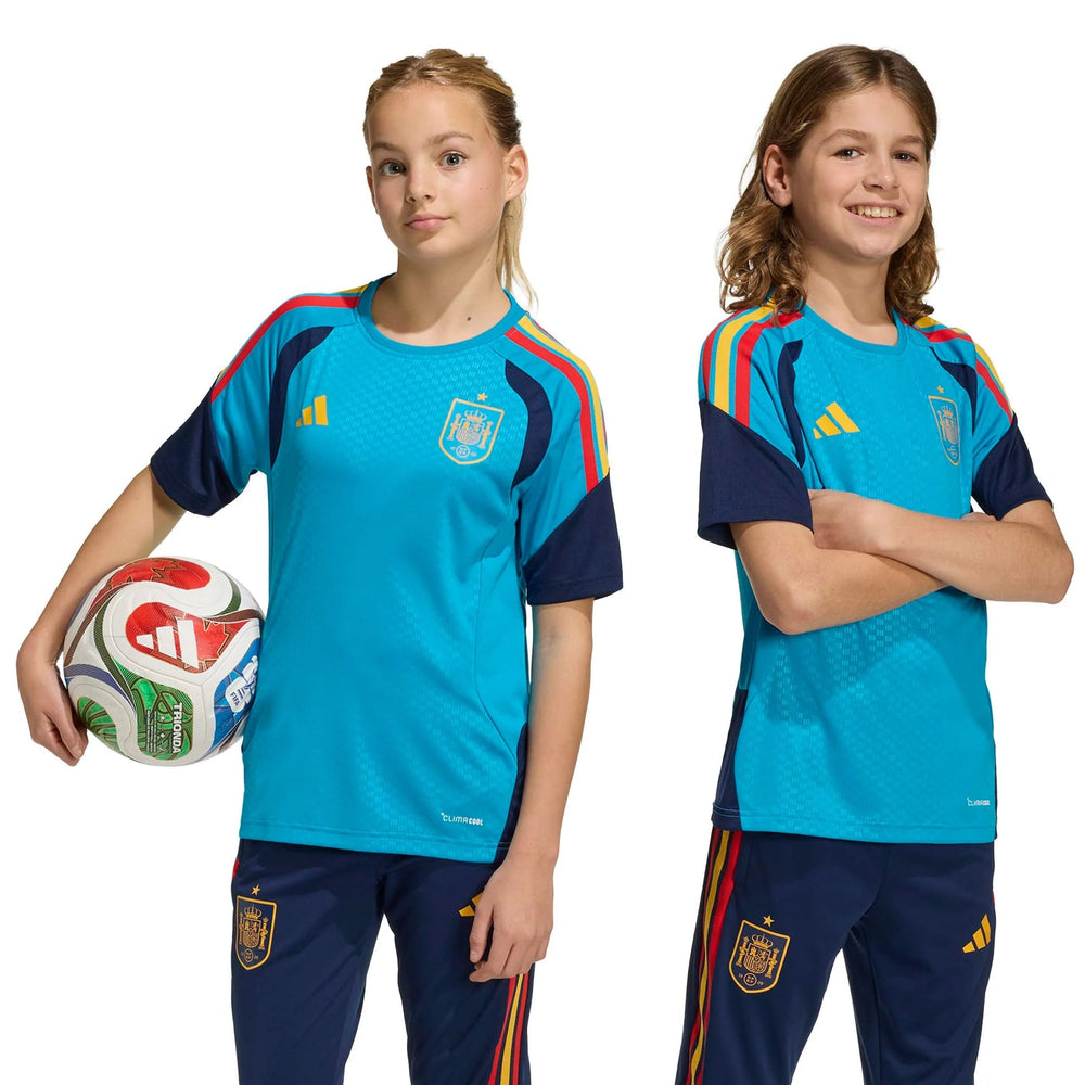 Adidas - 2026 Spain Youth Tiro Training Soccer Jersey