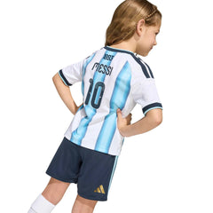 Adidas - 2026 Argentina Kid's Home Messi #10 Mini Kit