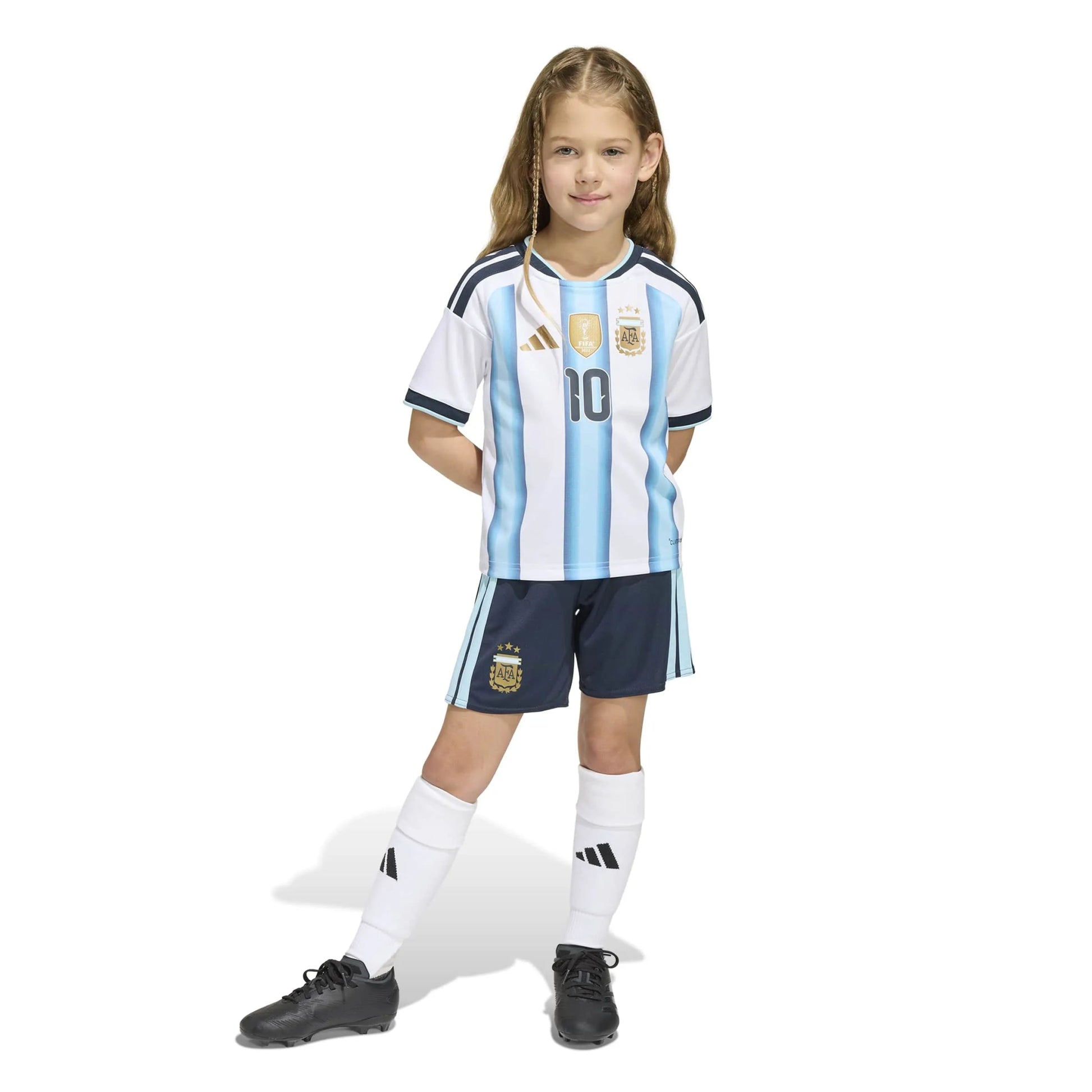 Adidas - 2026 Argentina Kid's Home Messi #10 Mini Kit