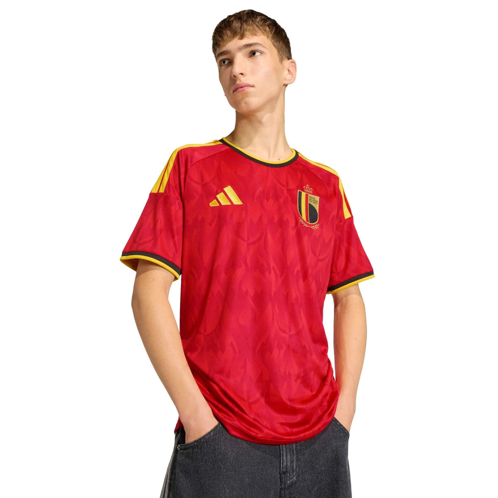 Adidas - 2026 Belgium Men's Stadium Home Soccer Jersey