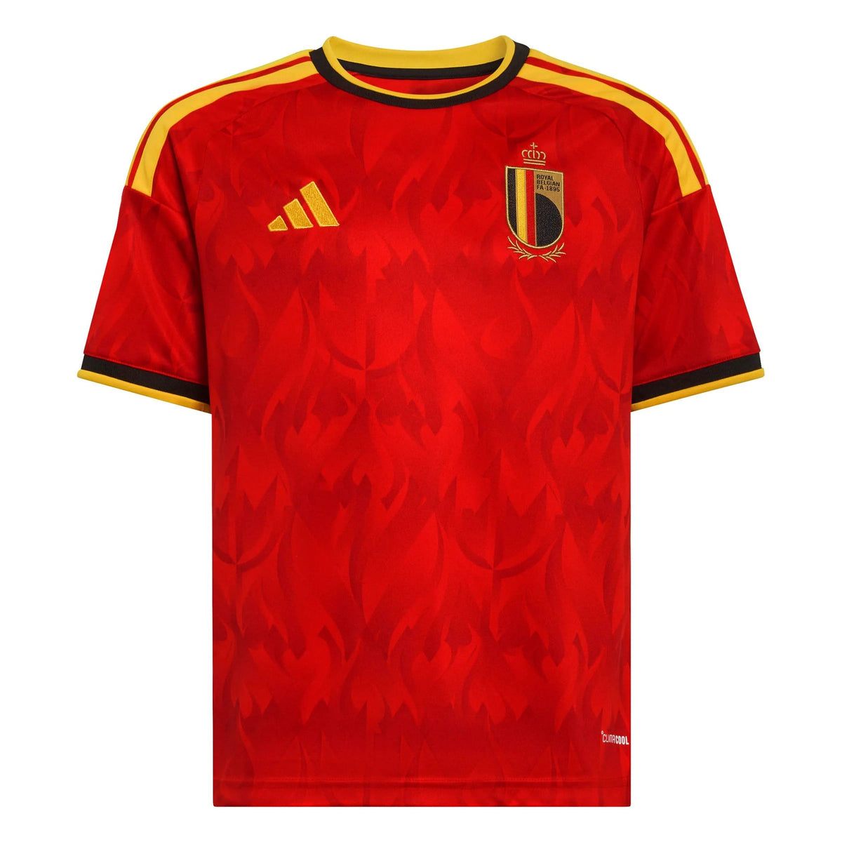 Adidas - 2026 Belgium Youth Stadium Home Soccer Jersey