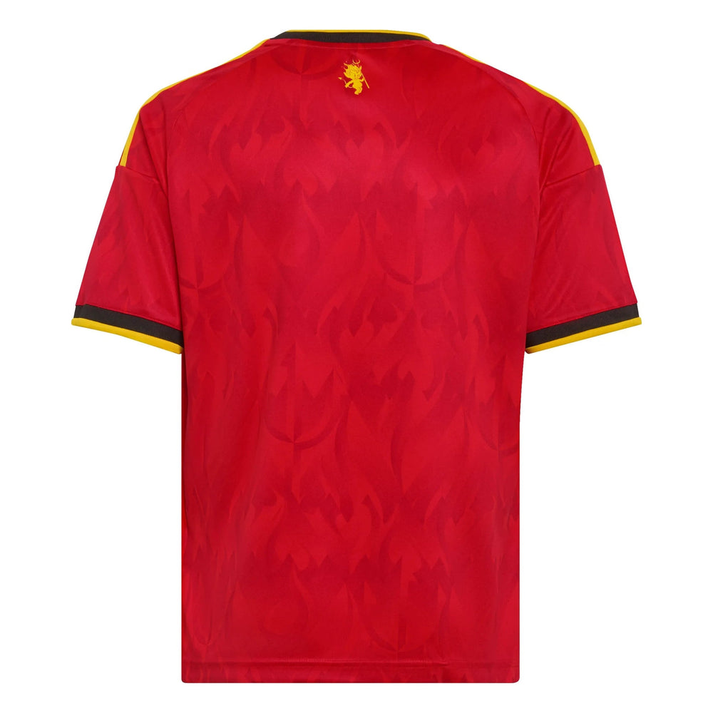 Adidas - 2026 Belgium Youth Stadium Home Soccer Jersey