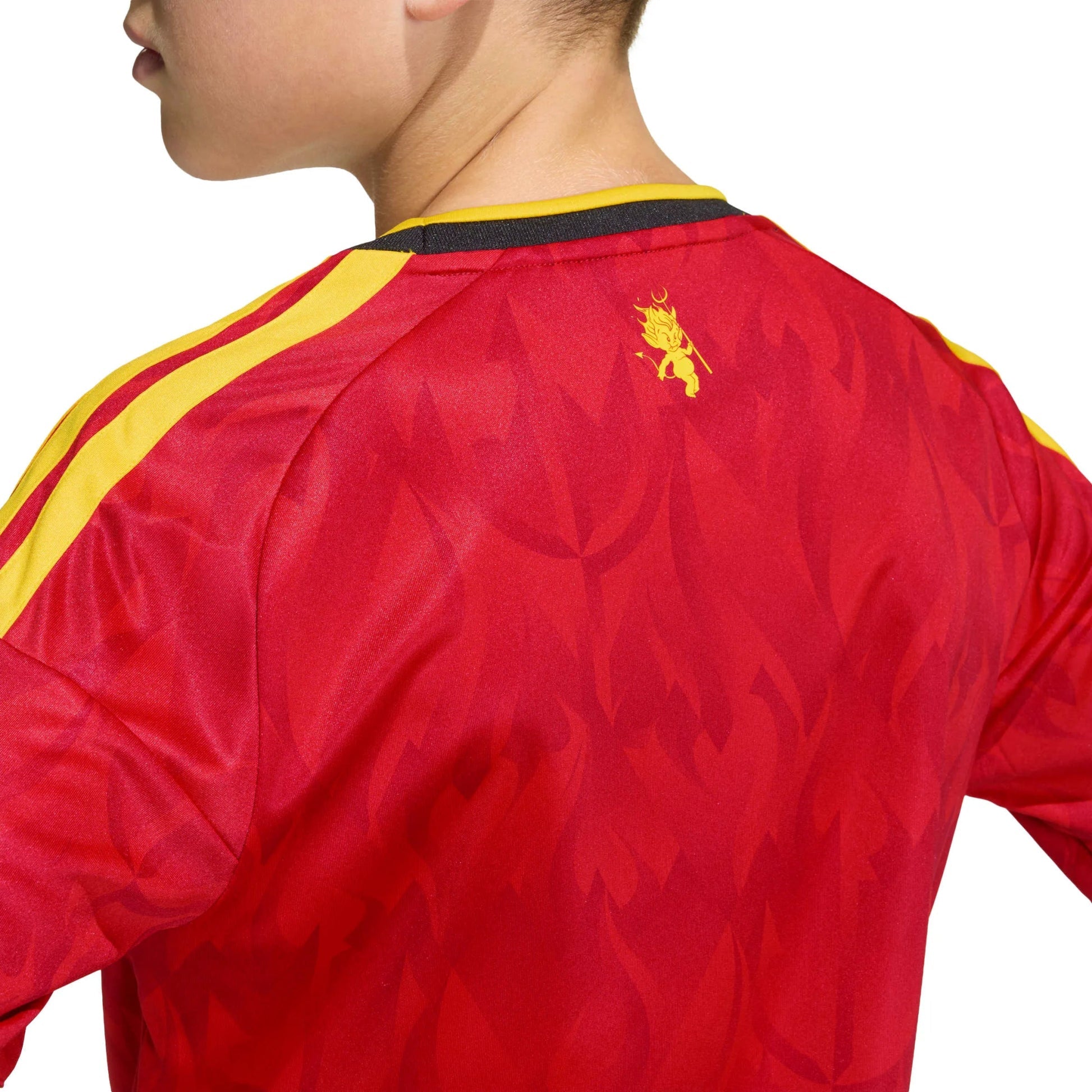Adidas - 2026 Belgium Youth Stadium Home Soccer Jersey