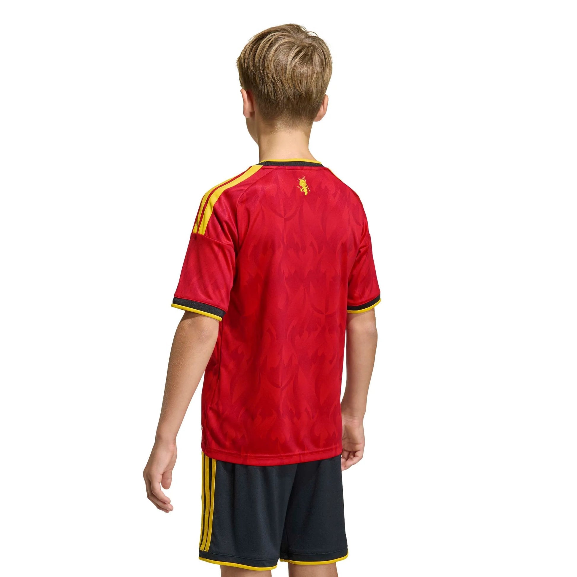 Adidas - 2026 Belgium Youth Stadium Home Soccer Jersey