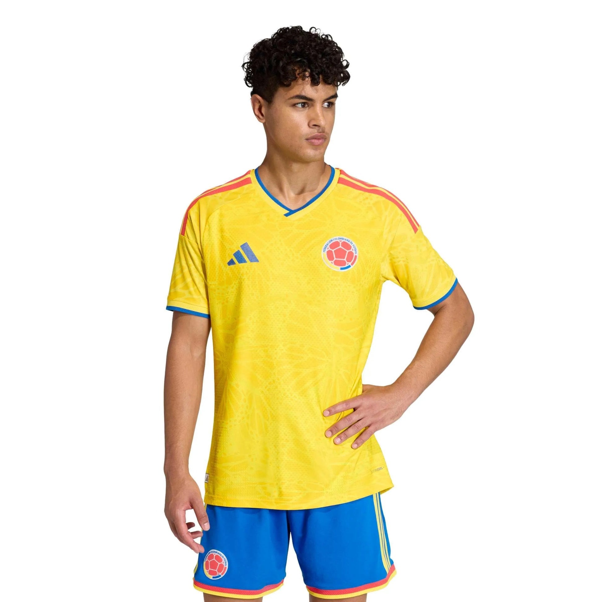 Adidas - 2026 Colombia Men's Authentic Home Soccer Jersey