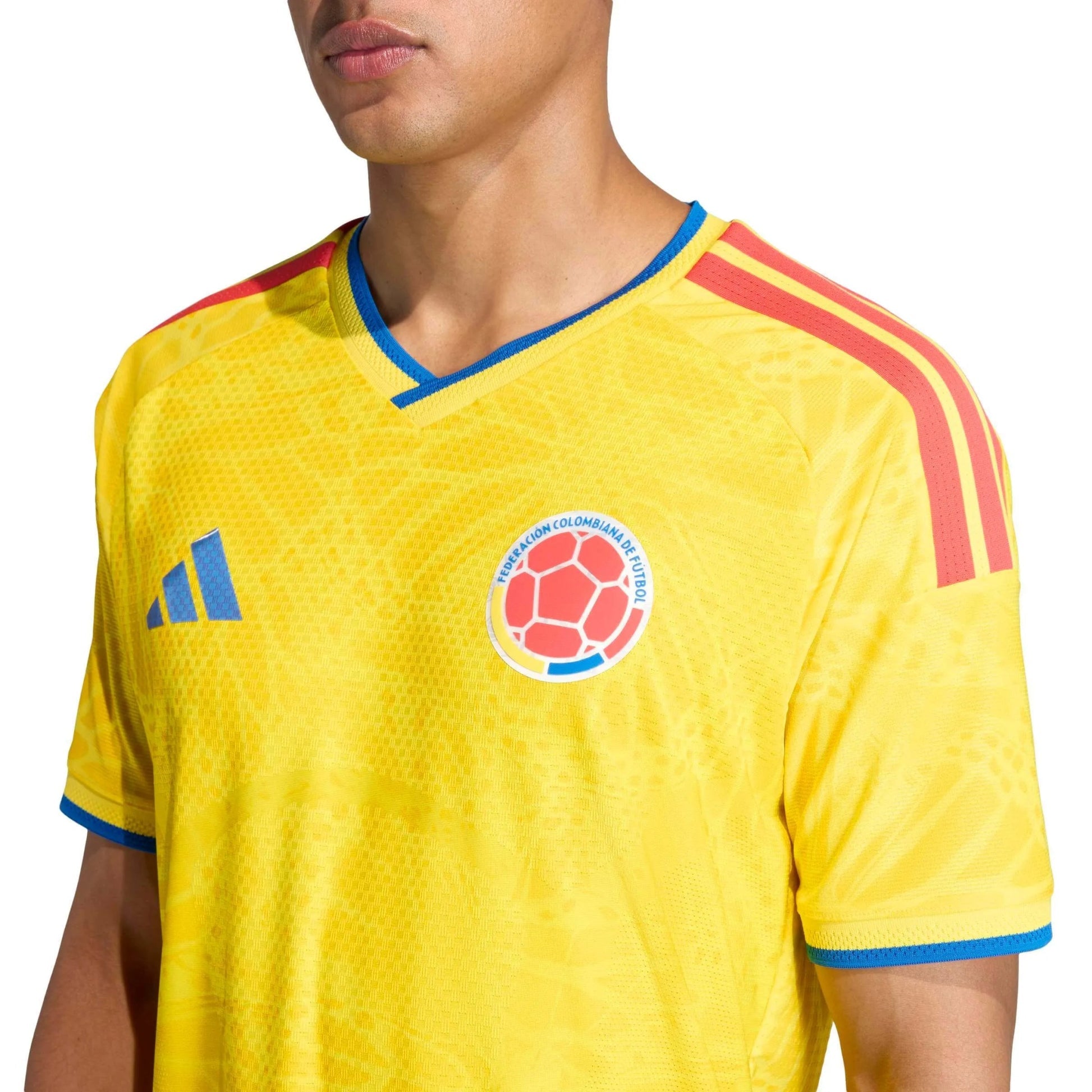 Adidas - 2026 Colombia Men's Authentic Home Soccer Jersey