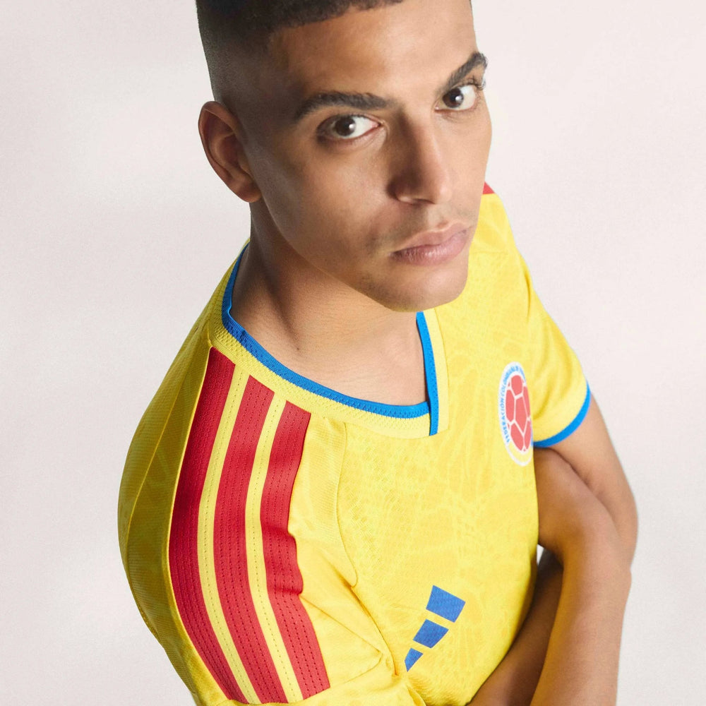 Adidas - 2026 Colombia Men's Authentic Home Soccer Jersey