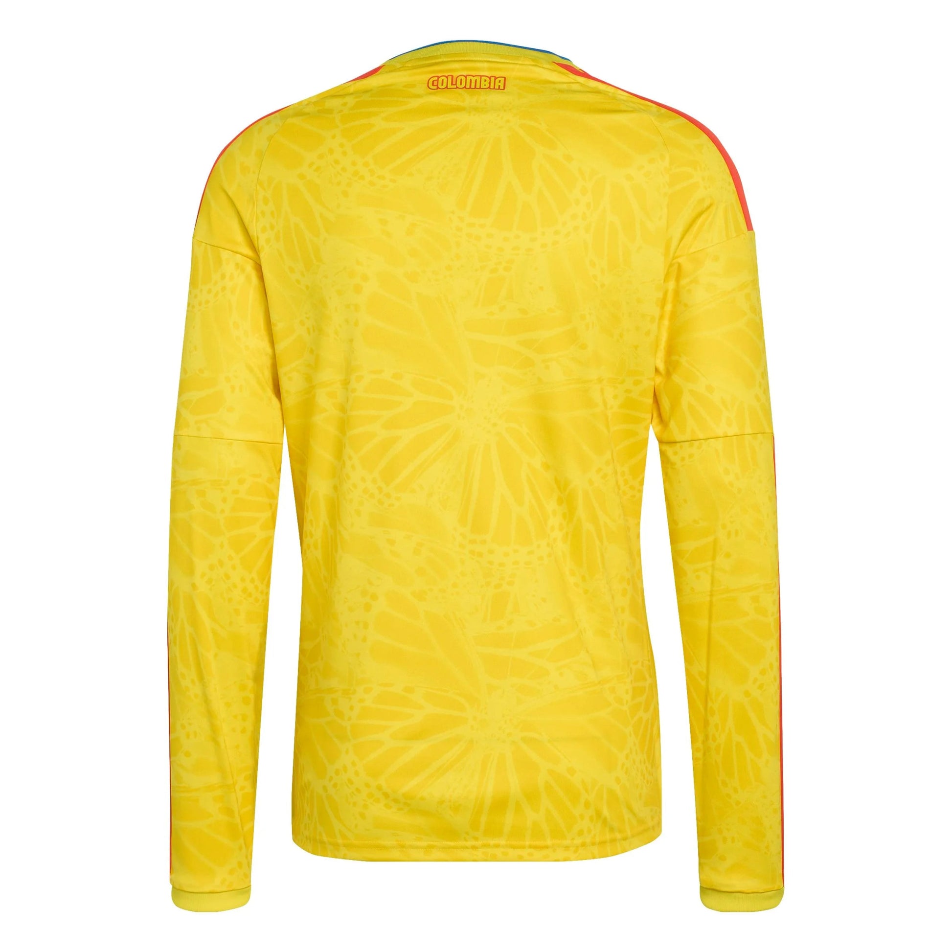 Adidas - 2026 Colombia Men's Stadium Home Long-Sleeve Soccer Jersey