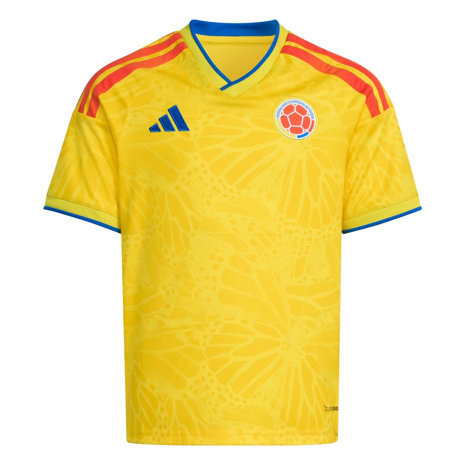 Adidas - 2026 Colombia Youth Stadium Home Soccer Jersey
