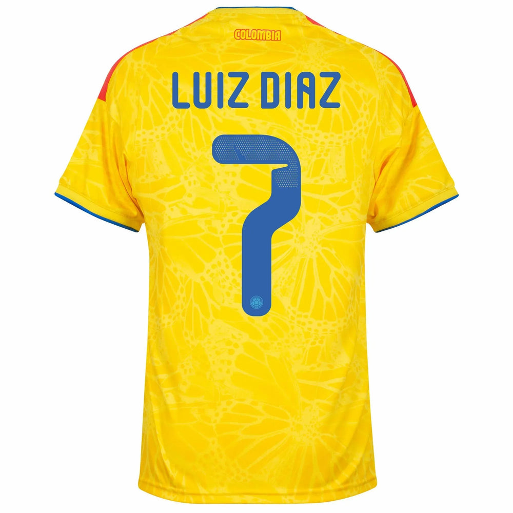 Adidas - 2026 Colombia Youth Stadium Home Soccer Jersey