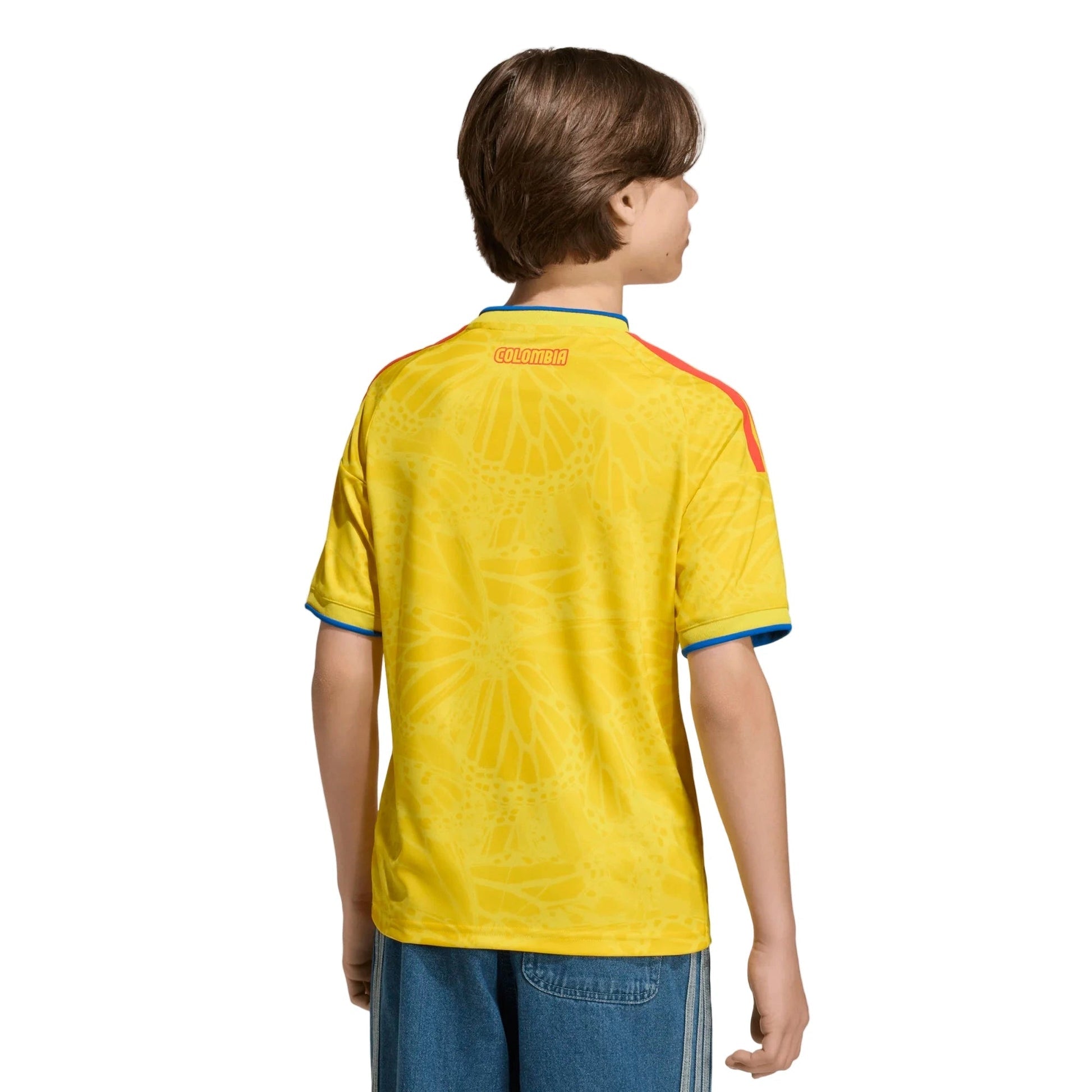 Adidas - 2026 Colombia Youth Stadium Home Soccer Jersey