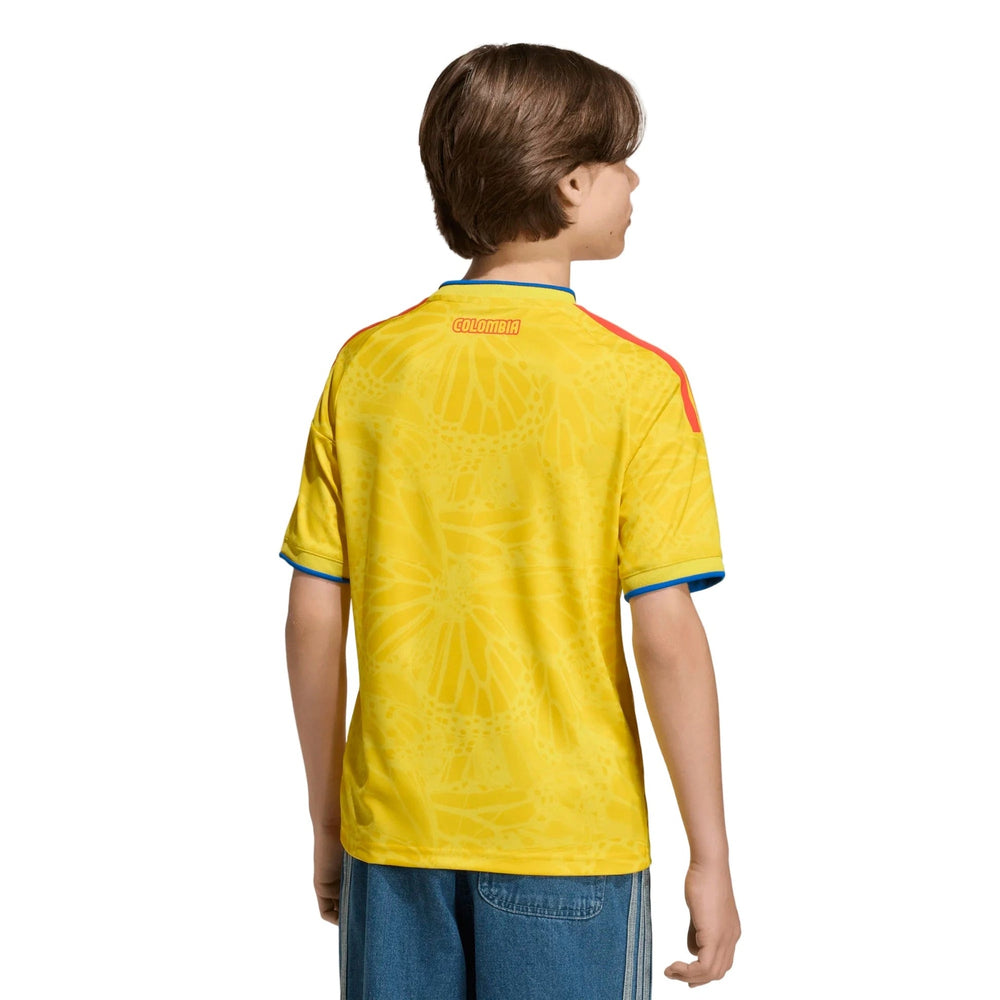 Adidas - 2026 Colombia Youth Stadium Home Soccer Jersey