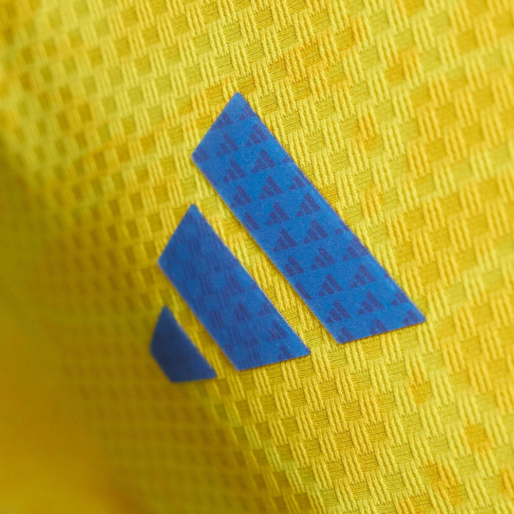 Adidas - 2026 Colombia Men's Authentic Home Long-Sleeve Soccer Jersey